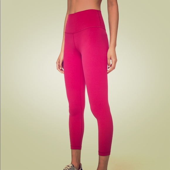 lululemon align ruby red